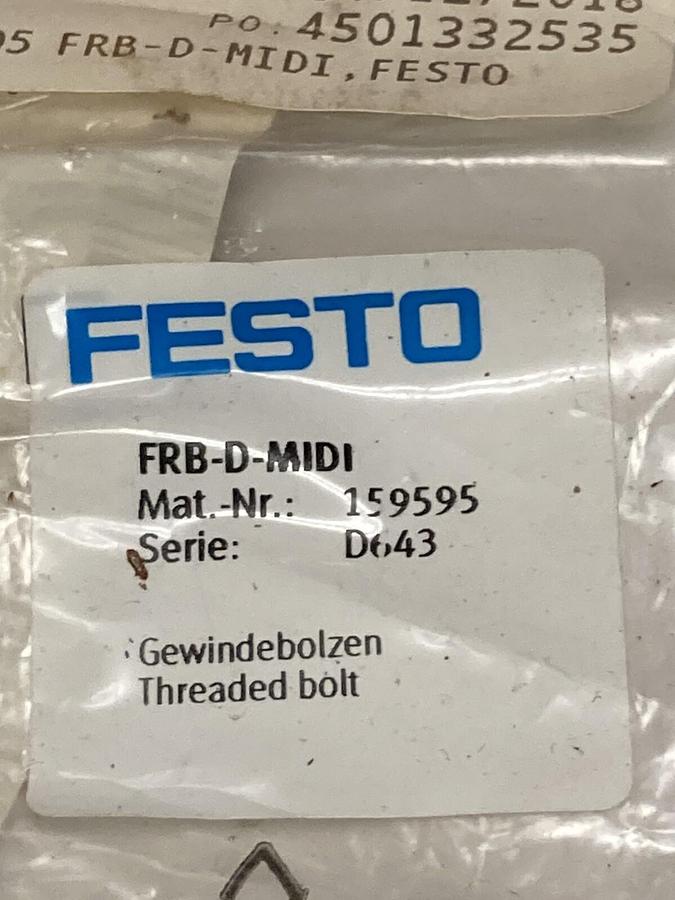 Used Festo,FRB-D-MIDI,Threaded Bolt