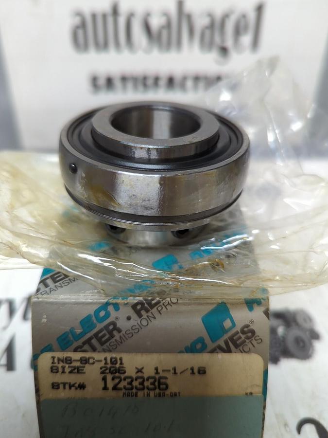 DODGE,123336 INS-SC-101,INSERT BEARING SIZE 206X1-1/16 NOS