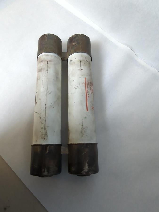 Used GOULD SHAWMUT,A550X45E-1,DOUBLE BARREL 450E AMP POWER FUSE PRE-OWNED