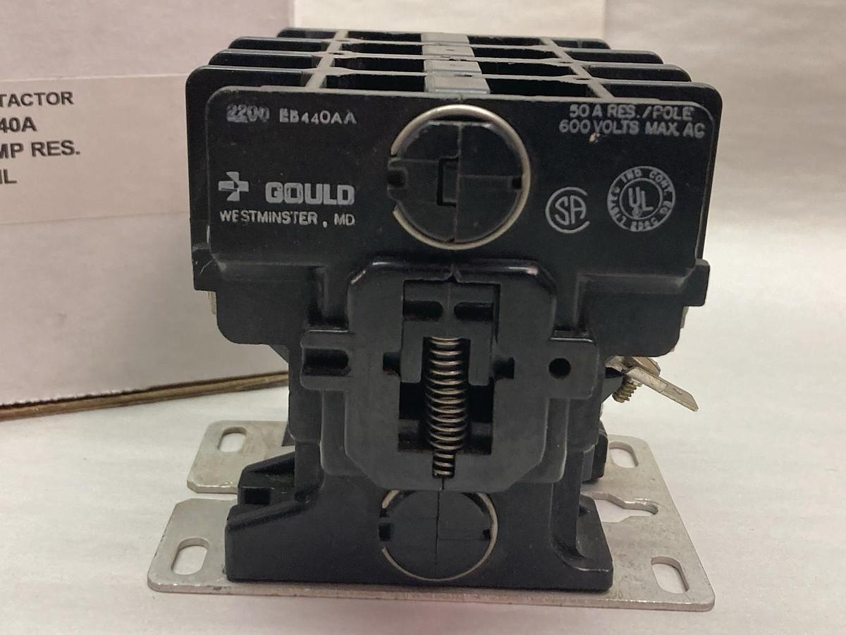 Used Gould,EB440A,4-Pole Connector 50A 600V