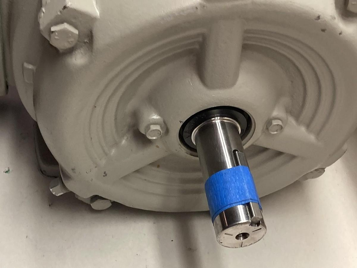 Used Siemens,1LE23211AB414AA3,3-Phase Electric Motor 2Hp 1740RPM 230/460V Frame 145T