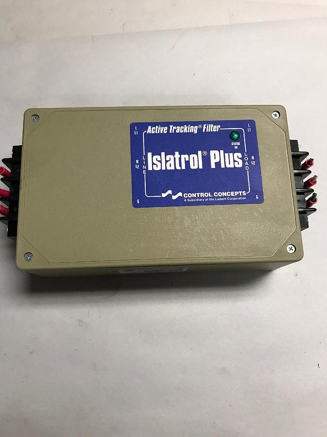 Used Control Concept,IC+130,Isatrol Plus Active Tracking Filter 120V 30A