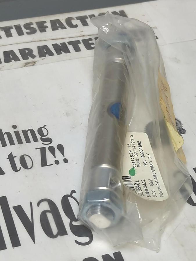 BIMBA,043-DXPB,PNEUMATIC CYLINDER 3/4 INCH BORE 3 INCH STROKE NOS
