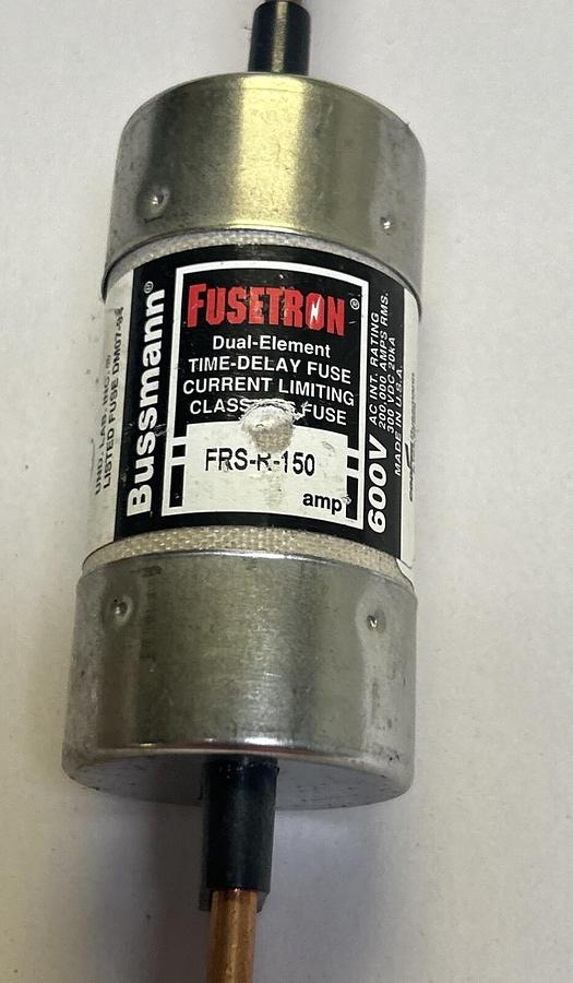 Used COOPER BUSSMANN,FRS-R-150,FUSE 150A 600V