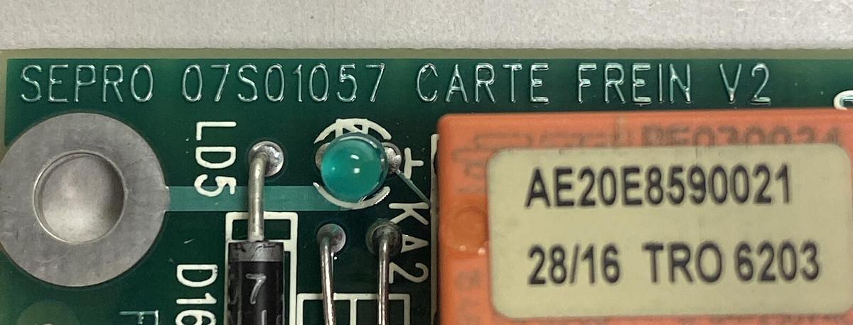 SEPRO,07S01057 V2 S900-II,S-SERIES BRAKE BOARD