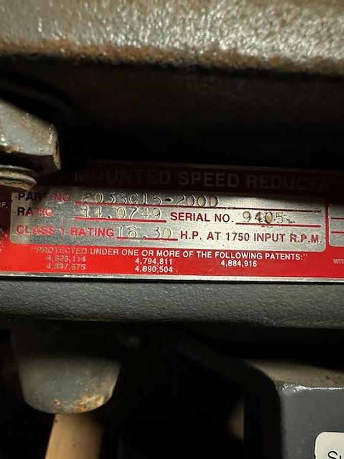 Refurbished 203SC15-2000 Gearbox