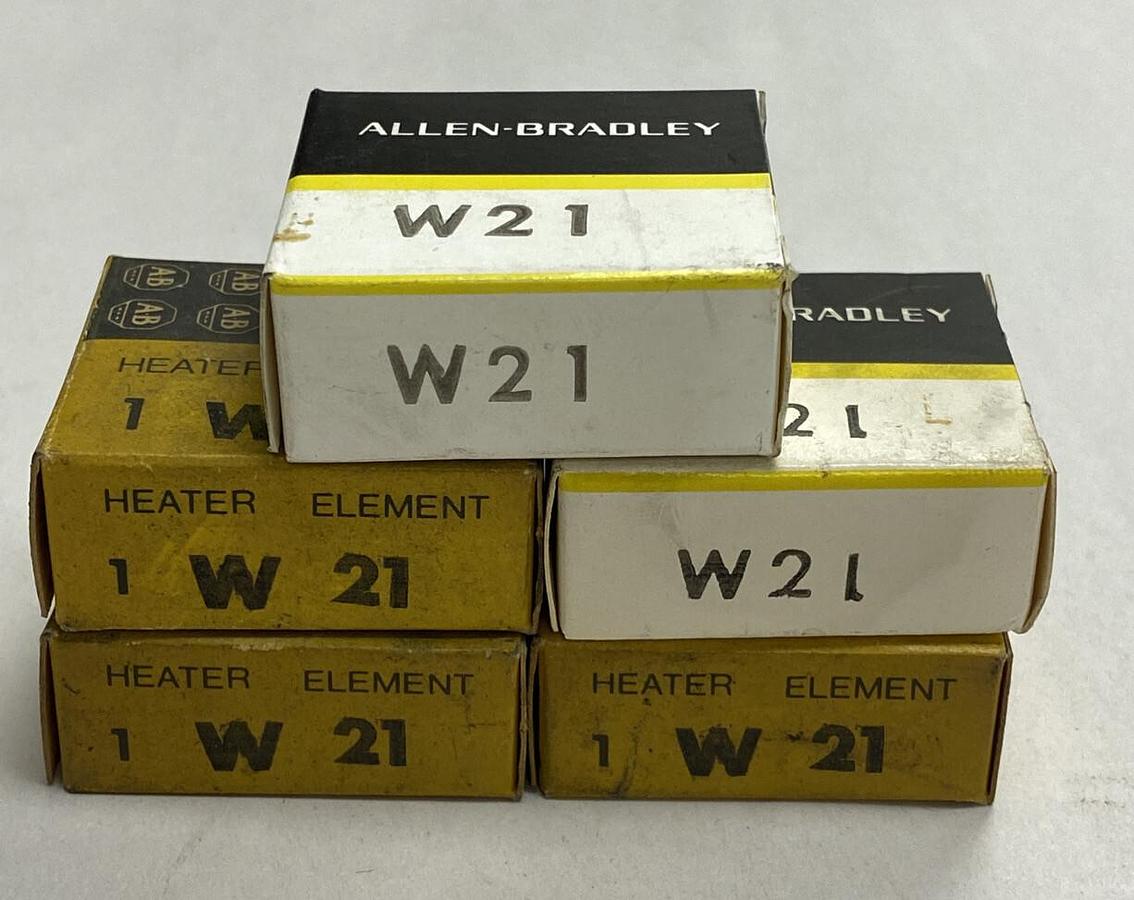 Allen-Bradley,W21,Lot Of 5 Heater New