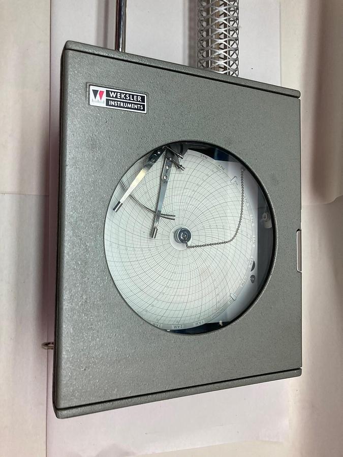 Weksler,R 8T2W,Temprature Chart Recorder