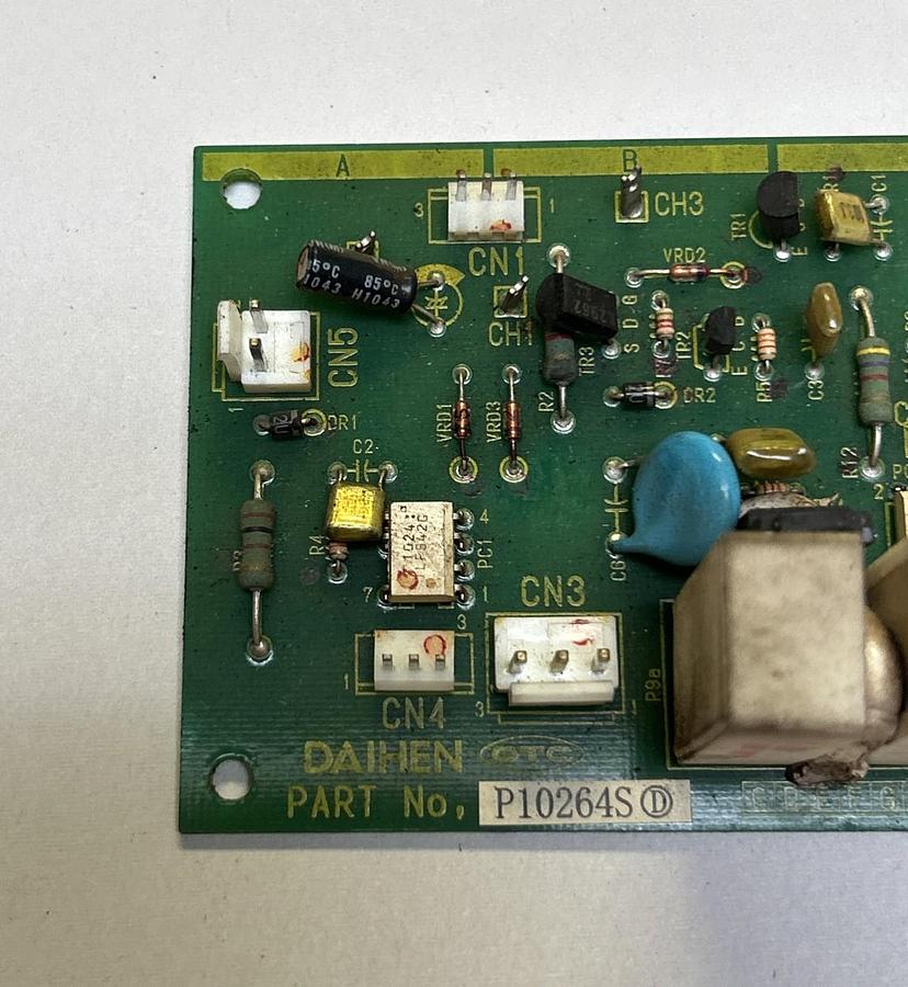 Used DAIHEN OTC,P10264S,CIRCUIT BOARD FOR DP400 WELDER