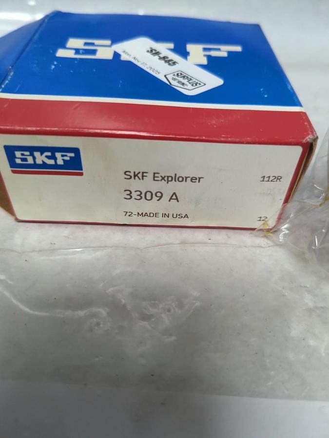 SKF,3309A,DOUBLE ROW ANGULAR CONTACT BEARING NOS