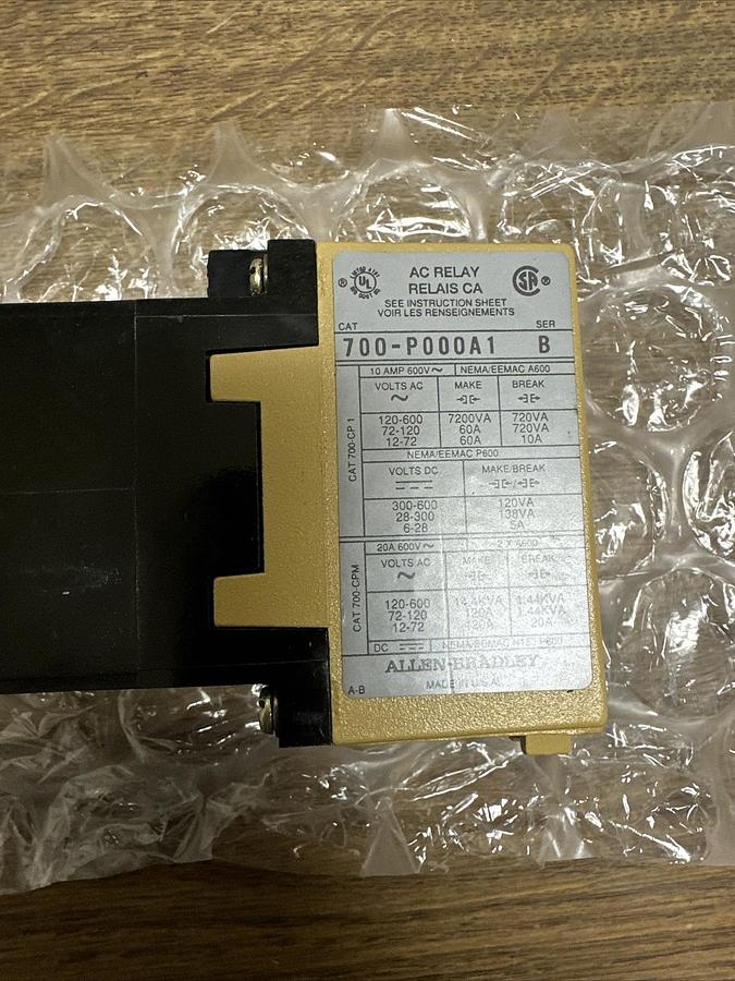 Allen Bradley,700P000A1,Starter Relay