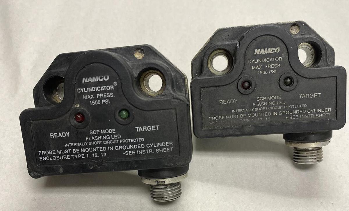 Used Namco,EE230-21320,Cylindicator Proximity Switch LOT OF 2
