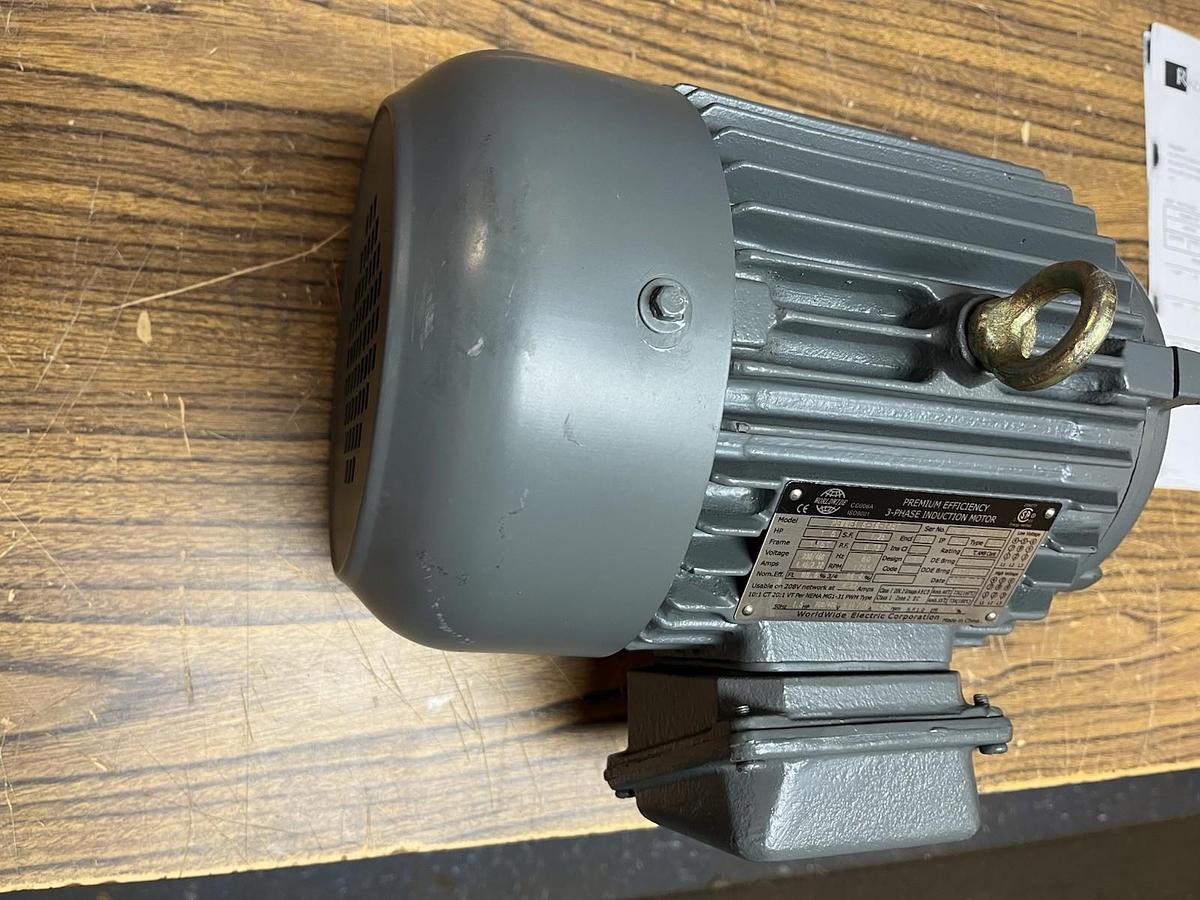 WORLDWIDE,PEWWE1.5-18-145T,INVERTER DUTY MOTOR 1.5HP 3PH 1755RPM 145T