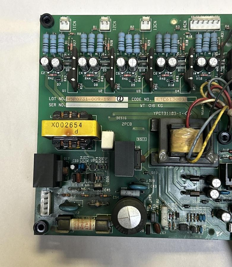 Used YASKAWA ELECTRIC,YPCT31103-1-2,INVERTER CIRCUIT BOARD