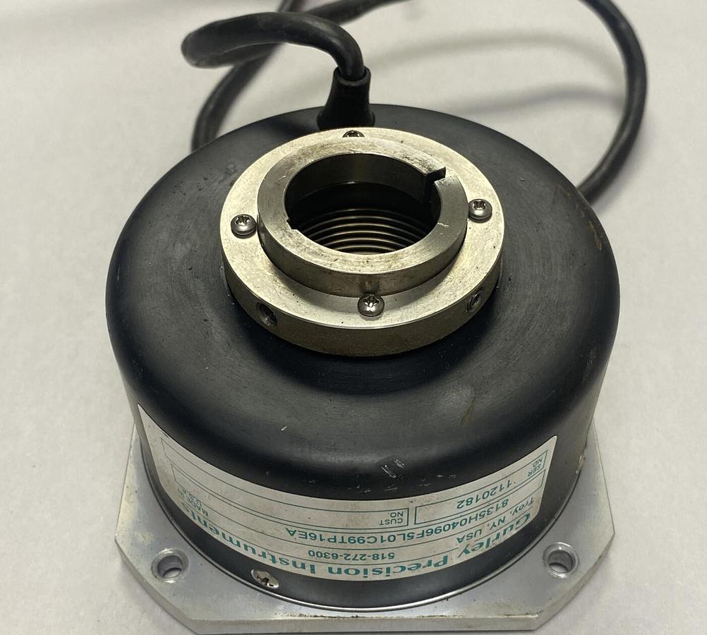 Used Gurley Precision Instruments, 8135H04096F5L01C99TP16EA,Encoder