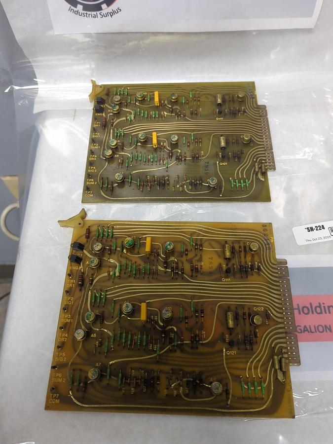 Used CIRCUIT BOARD,362-146,CIRCUIT BOARD LOT OF 2 PRE-OWNED