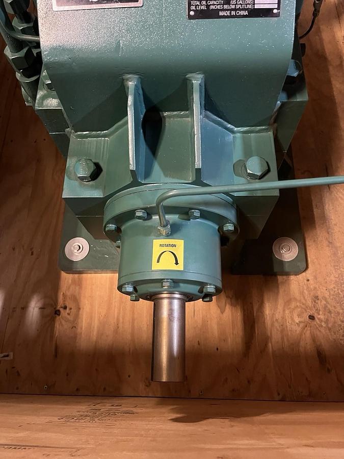 Used HORSBURGH & SCOTT,140TB,GEAR HELICAL SPEED REDUCER 40HP RATIO 25.5 INPUT 500RPM