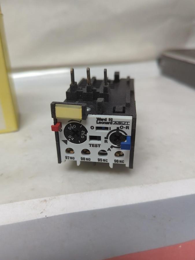 WARD LEONARD,WRILO-0,52,OVERLOAD RELAY 0.4-0.65A NOS