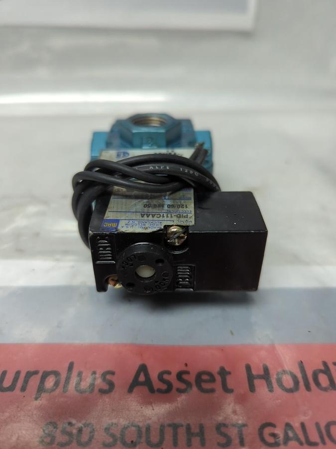 Used MAC,55B-12-1116CA,SOLENOID VALVE PRE-OWNED