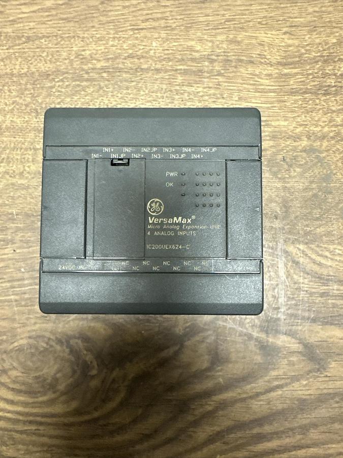 Used GE VersaMax,IC200UEX624-C,Micro Analog Expansion Unit
