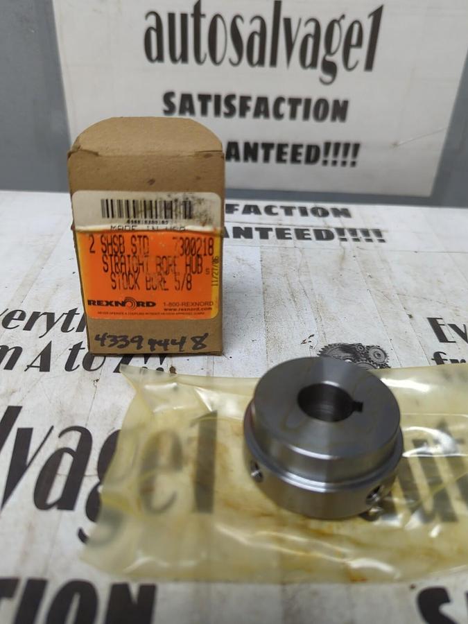 REXNORD,7300218,2SHSB STD STRAIGHT BORE HUB STOCK BORE 5/8 INCH NOS