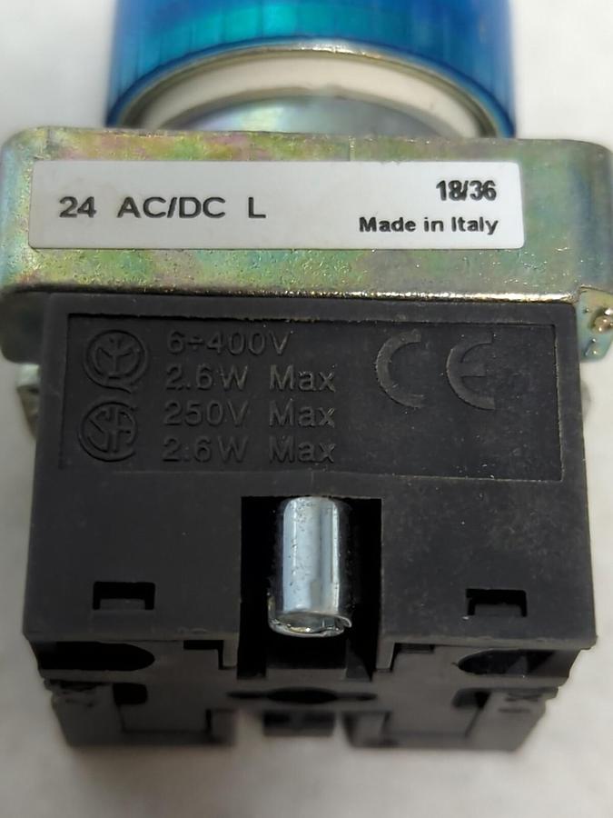 AUTOMATION DIRECT,GCX1234-24L,BLUE INDICATOR LIGHT NOS