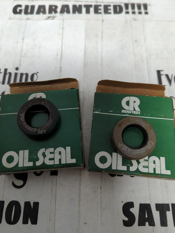 CHICAGO RAWHIDE,6767,OIL SEALS LOT OF 2 NOS