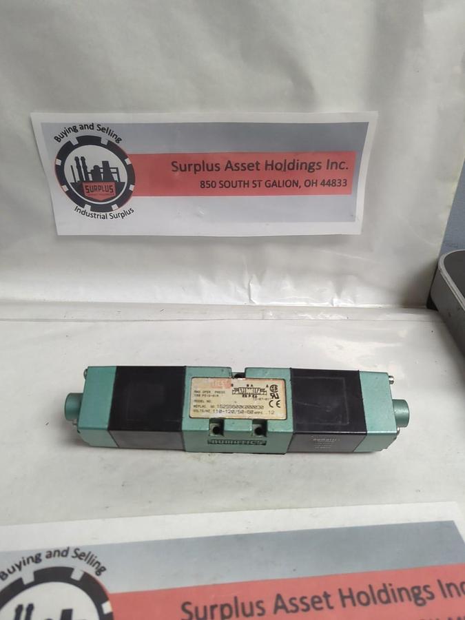 Used NUMATICS,152SS600K000030,SOLENOID VALVE AMP. 12 PRE-OWNED