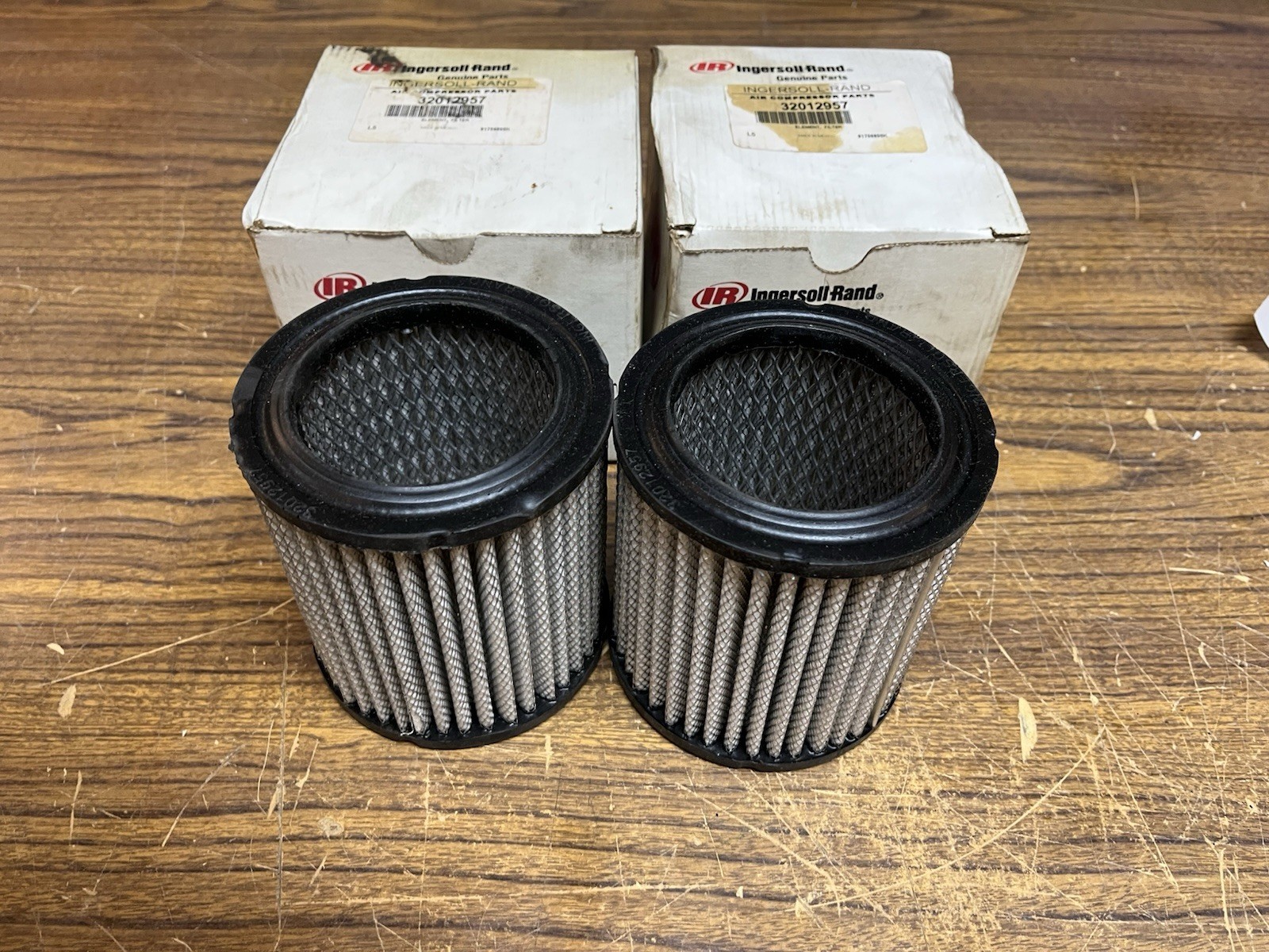 INGERSOLL RAND,32012957,AIR COMPRESSOR FILTER ELEMENT LOT OF 2