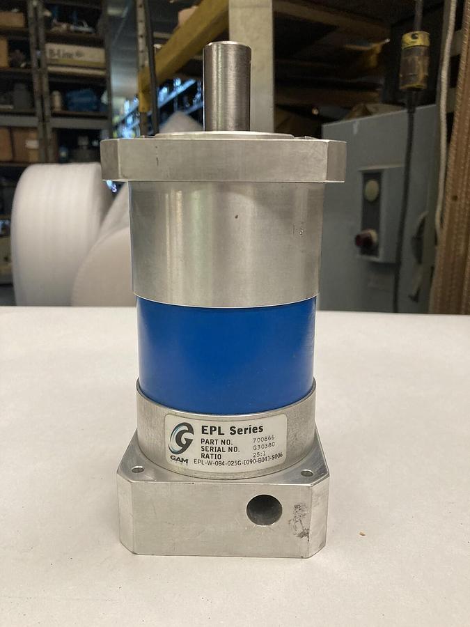 GAM,700866 EPL-W-084-025G-090-B04-S006, Inline Planetary Gearbox 25:1 Ratio