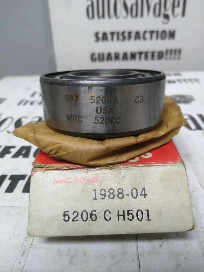 MRC,5206-C-H501,Double Row Angular Contact Bearing NOS