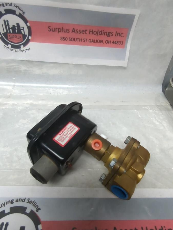 Used PALL,1198855,PALLAMATIC II SOLID STATE DRAIN VALVE 5-175 PSIG 6 WATT 120/110V