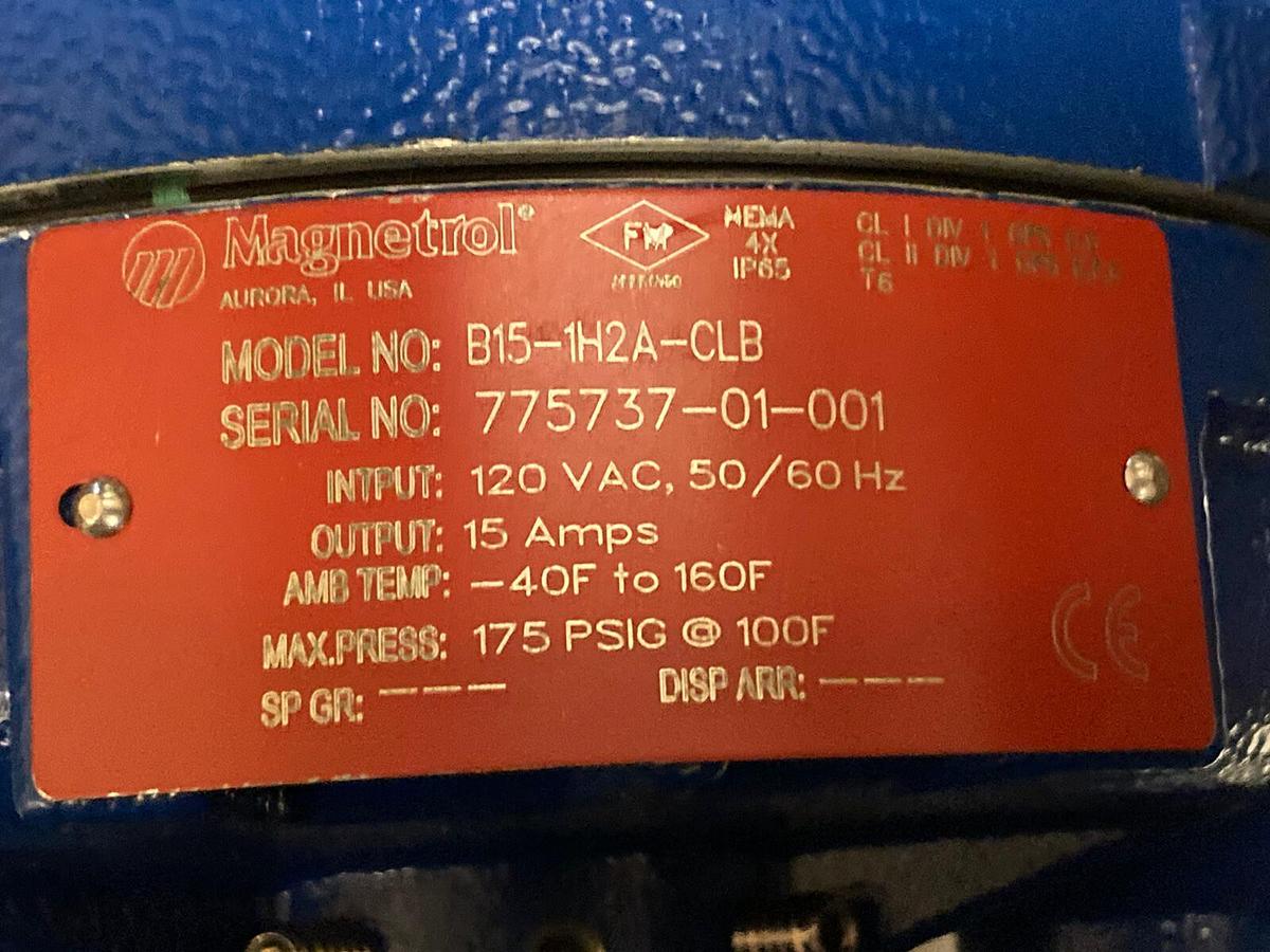 Magnetrol,B15-1H2A-CLB,Displacement Level Switch 120 VAC