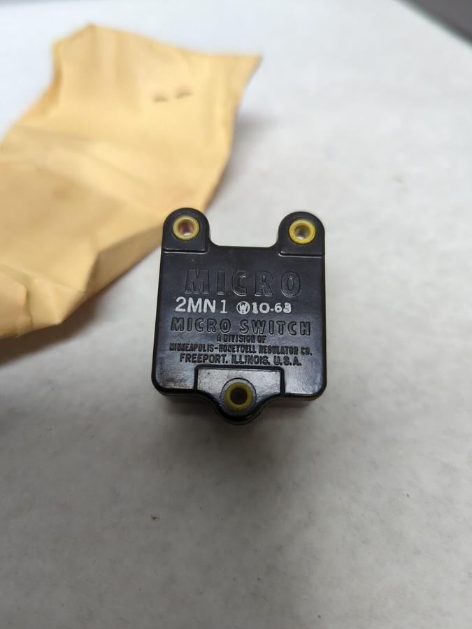 HONEYWELL MICRO SWITCH,2MN1 1PA22,LIMIT SWITCH CONTACT BLOCK NOS