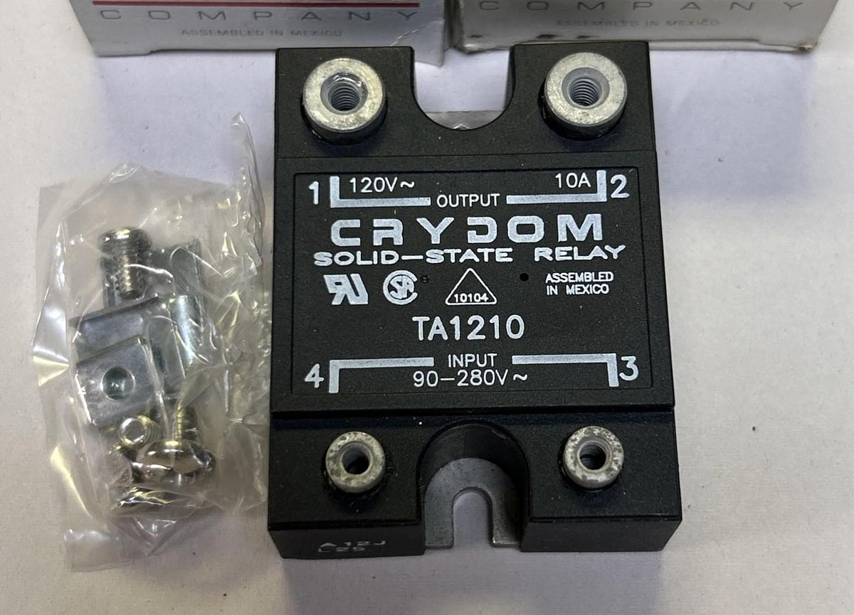 CRYDOM,TA1210,SOLID STATE RELAY LOT OF 2 NOS