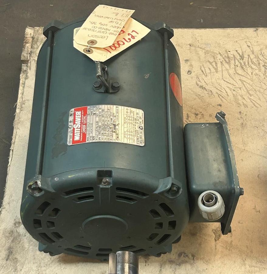 Used LEESON,140470.00,INVERTER DUTY MOTOR 7.5HP 208-230/460V 1765RPM 3PH 213T FRAME