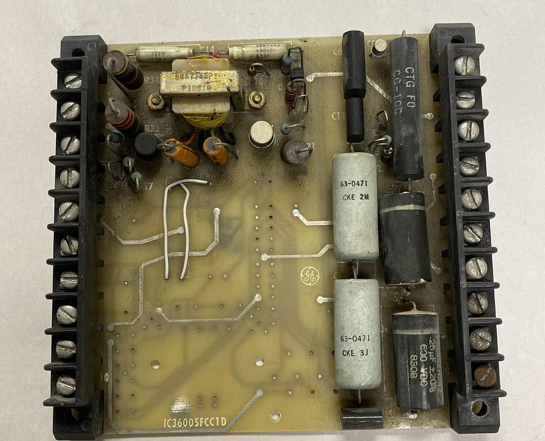 Used General Electric,IC3600SFCC1D,PC Board
