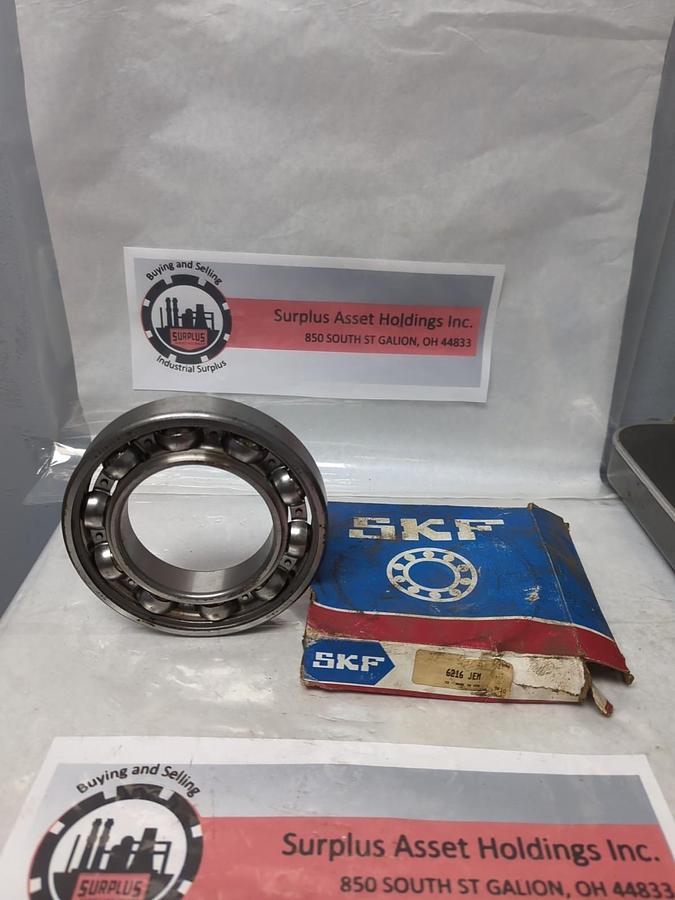 Used SKF,6216 JEM,DEEP GROOVE BALL BEARING PRE-OWNED