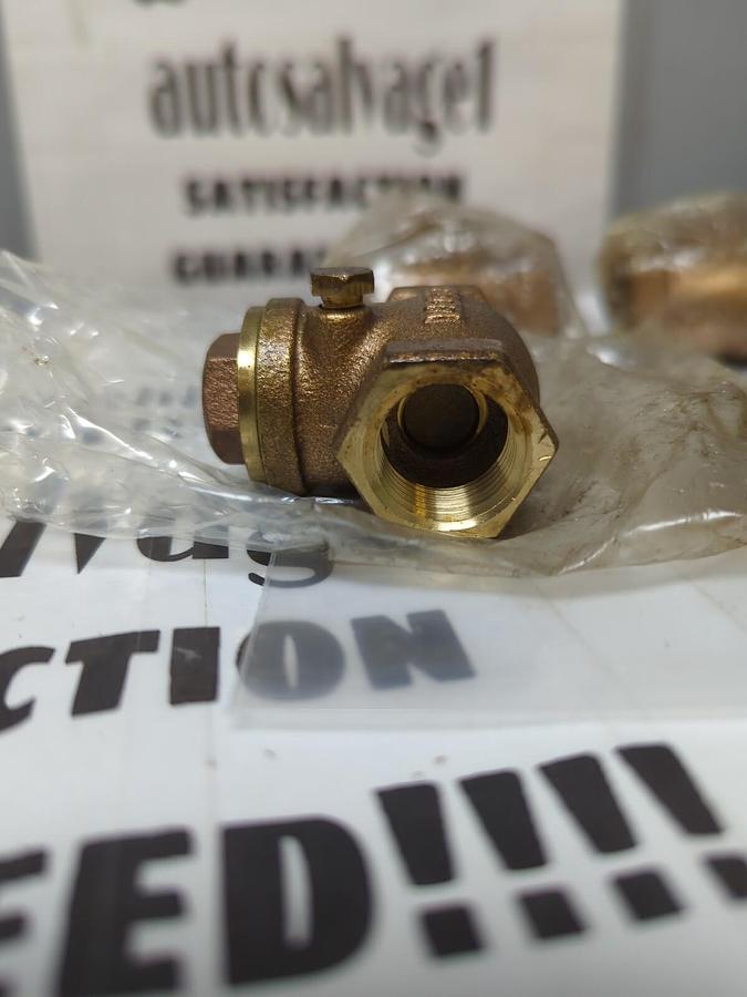 LEGEND,200 WOG,BRASS VALVES 1/2 INCH NPT LOT OF 4 NOS