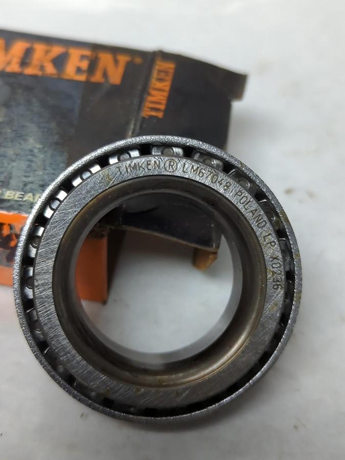 TIMKEN,LM67048,ROLLER BEARING CONE NOS