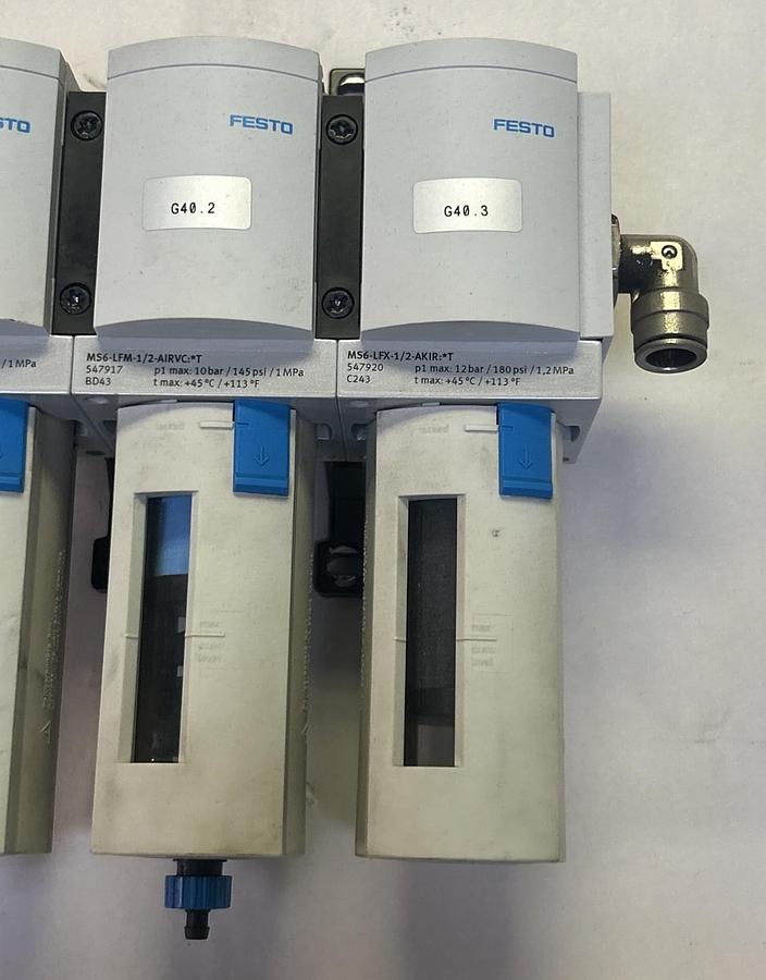 Used FESTO,MS6-LFM-1/2-BIRVC,FILTER REGULATOR
