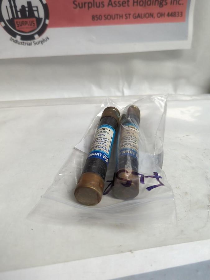 Used LITTELFUSE,FLSR-30,POWR-GARD FUSE 30 AMP LOT OF 2 PRE-OWNED