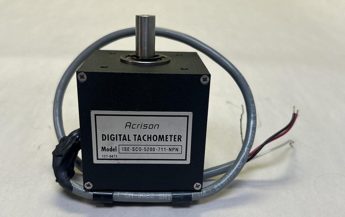 Used ACRISON,ISE-SCO-5200-711-NPN,DIGITAL TACHOMETER