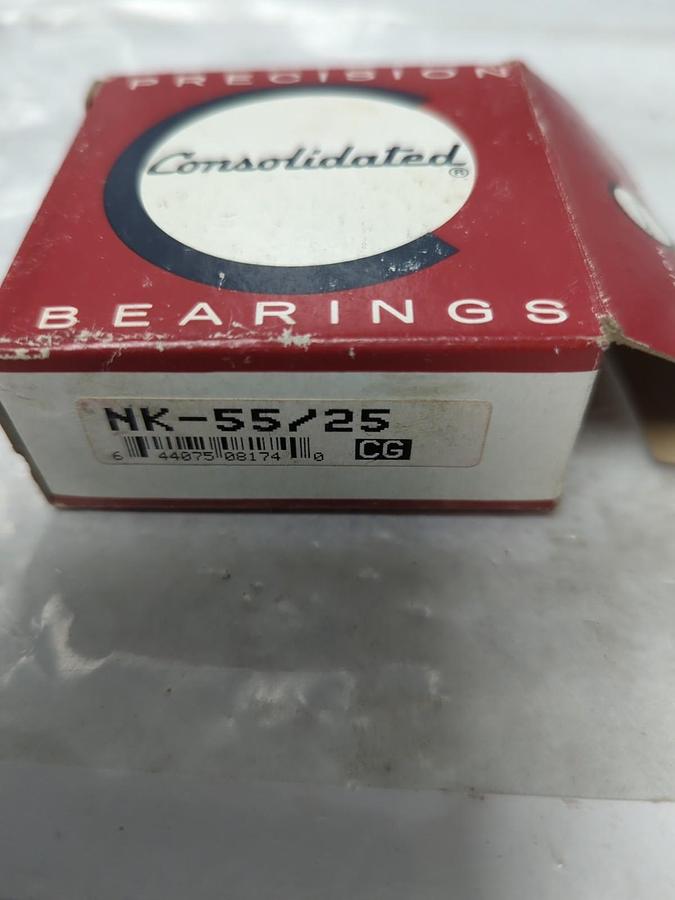 CONSOLIDATED,NK-55/25,NEEDLE ROLLER BEARING NOS