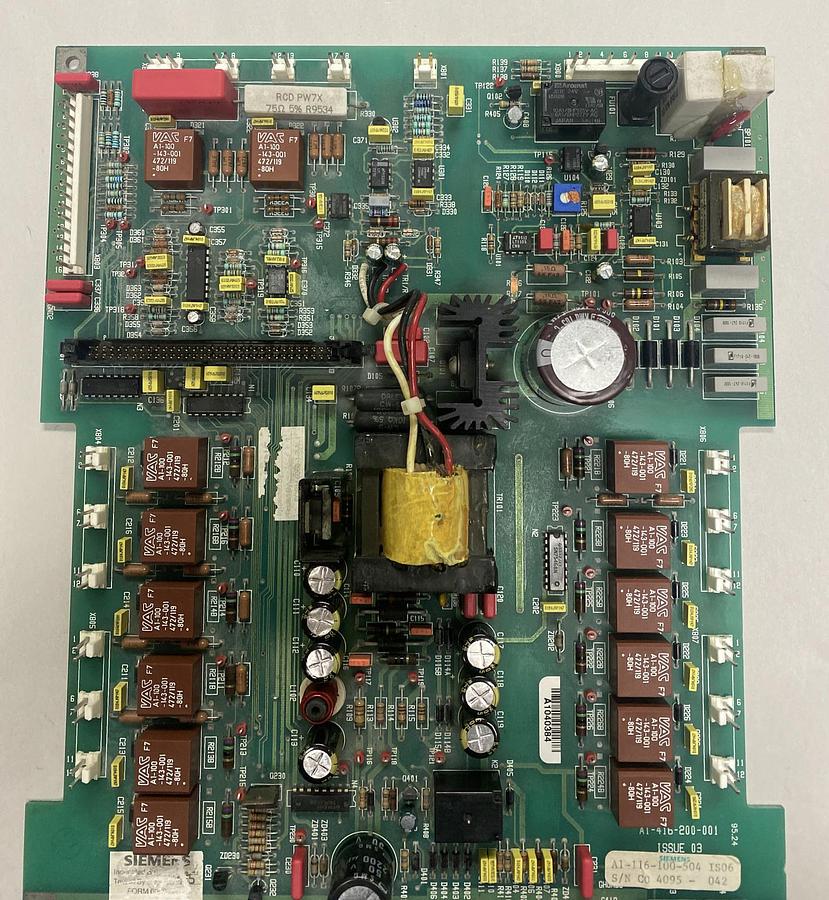 Used SIEMENS,A1-116-100-504,PC POWER INTERFACE BOARD REFURBISHED