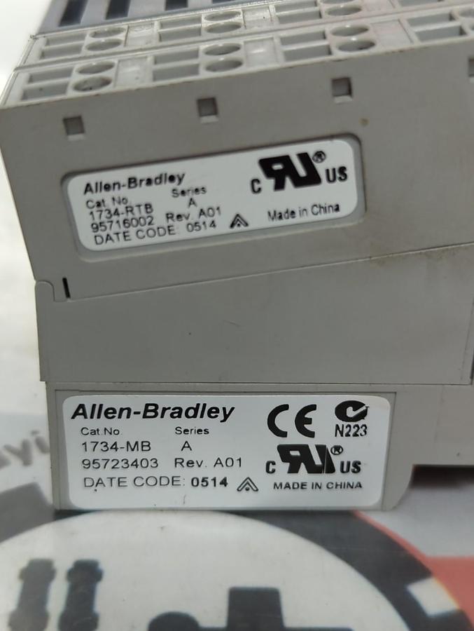 Used ALLEN BRADLEY,1734-ADN,DEVICENET SERIES B NETWORK ADAPTER PRE-OWNED