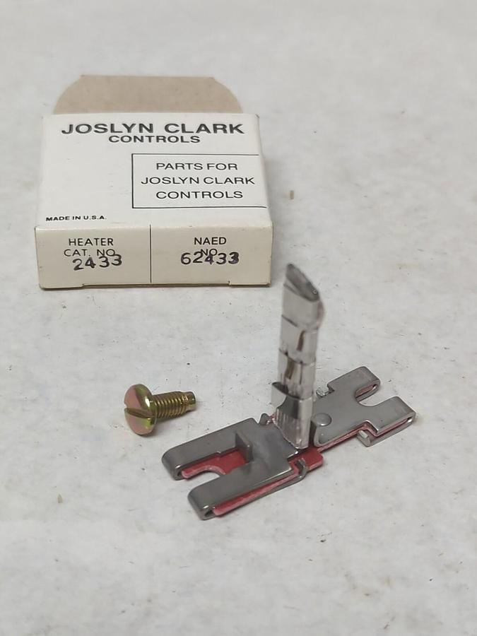 JOSLYN CLARK,2433,OVERLOAD RELAY HEATER NOS