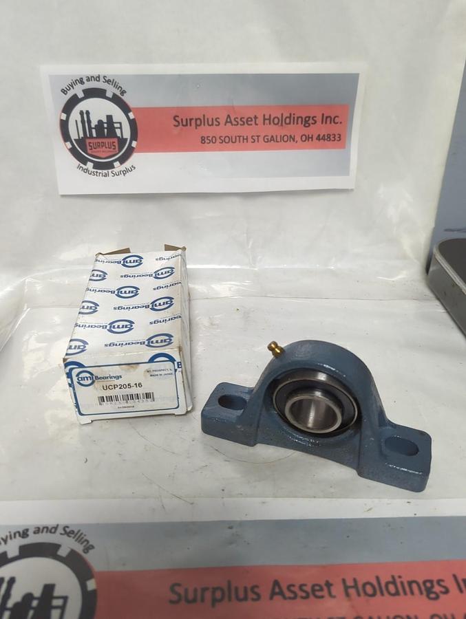 AMI BEARINGS,UCP205-16,PILLOW BLOCK BEARING NOS