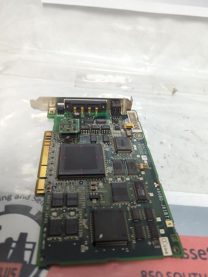 Used MITSUBISHI,A80BD-J61BT11,COMMUNICATION BOARD PRE-OWNED