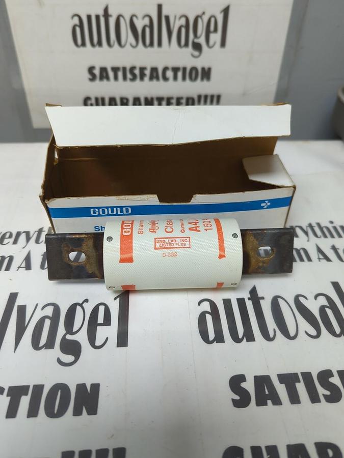 GOULD SHAWMUT,AYJ150,AMP-TRAP 150 AMP FUSE NOS